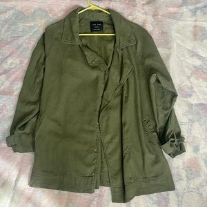 Army green jacket